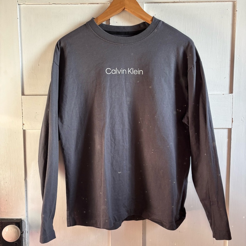 Men’s Calvin Klein Long Sleeve Shirt Relaxed Fit size small